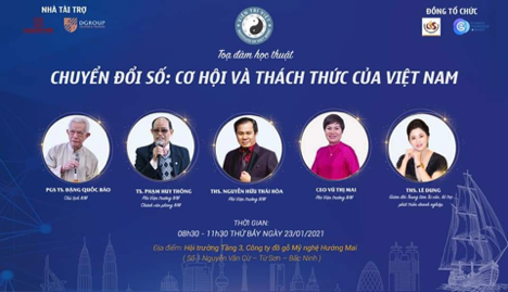 Viện Trí Việt: ''Toạ đàm Chuyển đổi số, cơ hội và thách thức của Việt Nam''